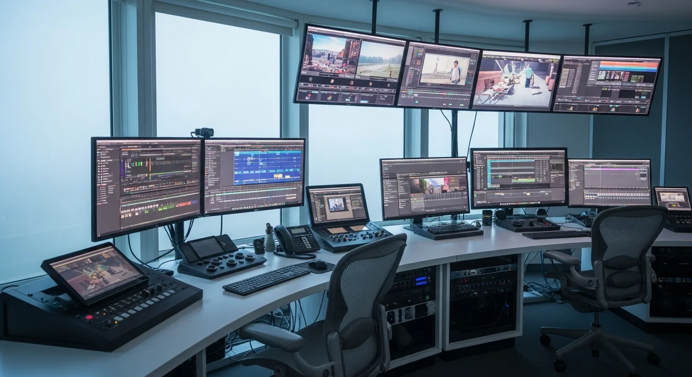 Art audiovisuel et montage vidéo sur station de travail