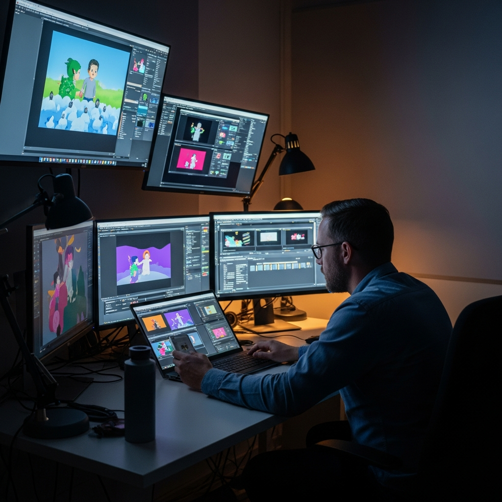 Motion graphics et identité visuelle animée